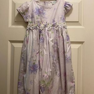 Rare Editions-purple floral dress